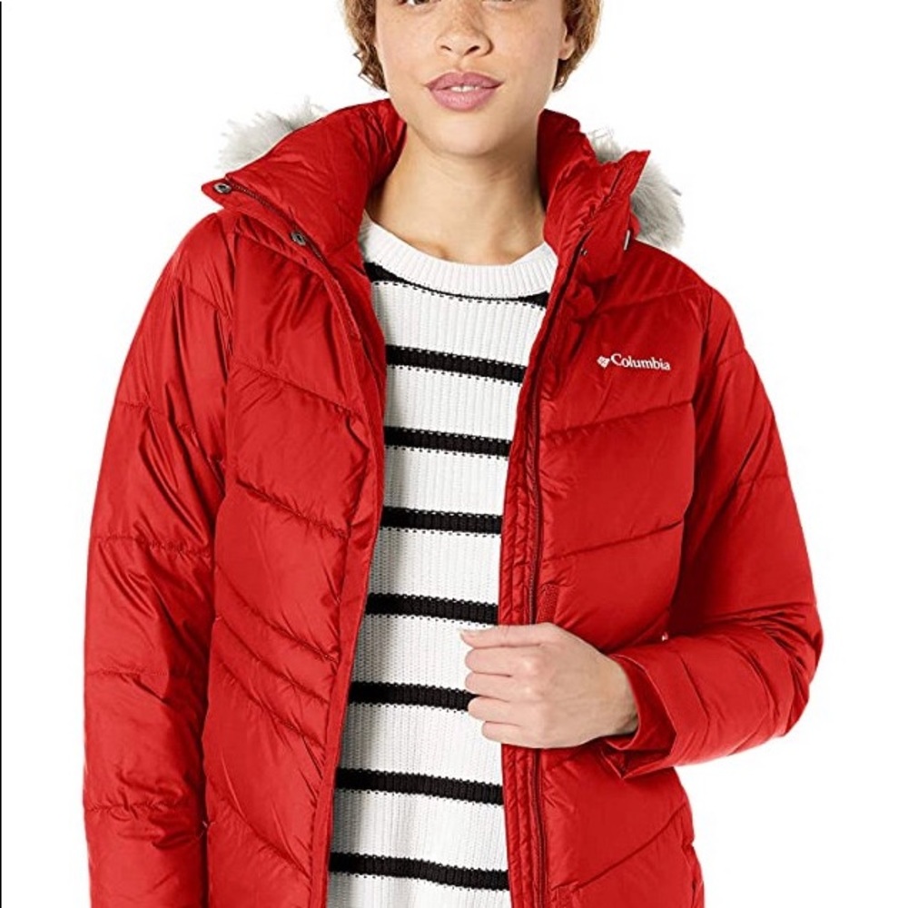 Columbia down puffer coat